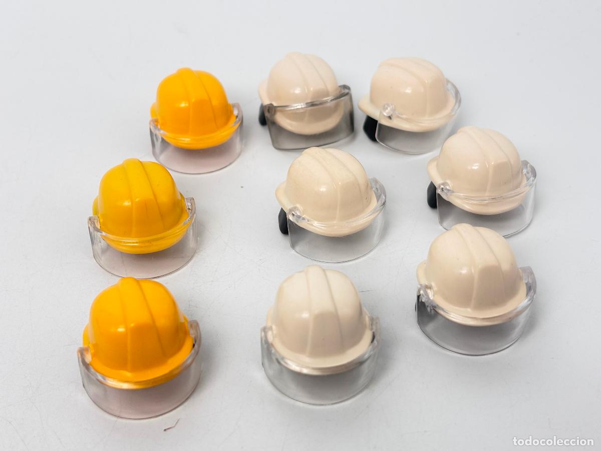 Playmobil: Playmobil lote casco bombero con pantalla