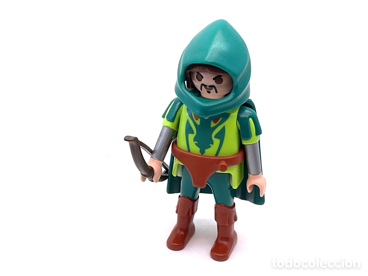 Playmobil: FIGURA PLAYMOBIL. ARQUERO DE LA ORDEN DEL DRAG&Oacute;N VERDE.