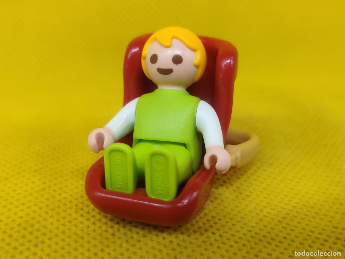 Playmobil: Playmobil Beb&eacute; con transport&iacute;n, balanc&iacute;n