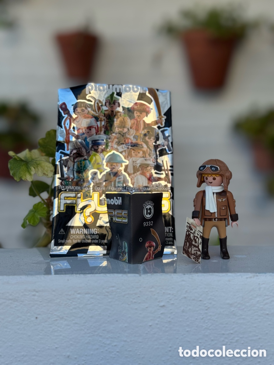 Playmobil: PLAYMOBIL 9332 Figures Serie 13 Aviador Piloto