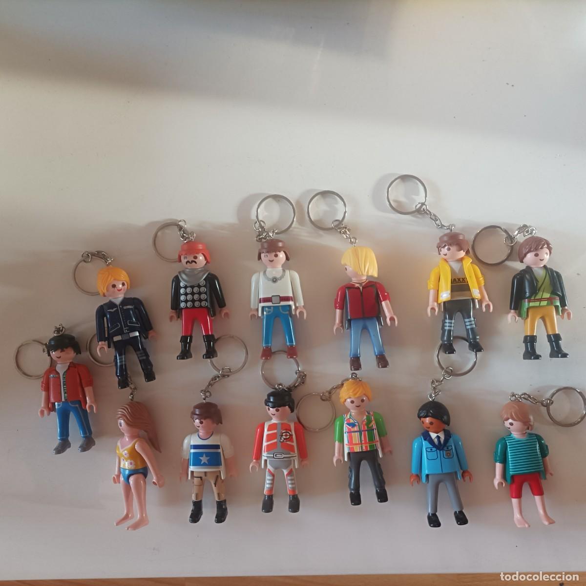 Lote 13 Llaveros Surtidos Figuras Playmobil. Nuevos