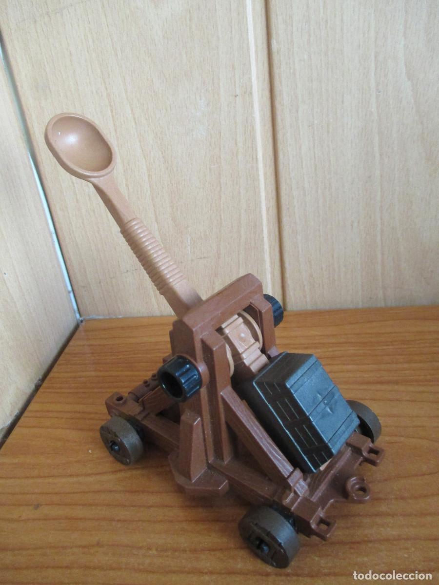 Playmobil: PLAYMOBIL : 1 CATAPULTA GRANDE DE ASEDIO MEDIEVAL