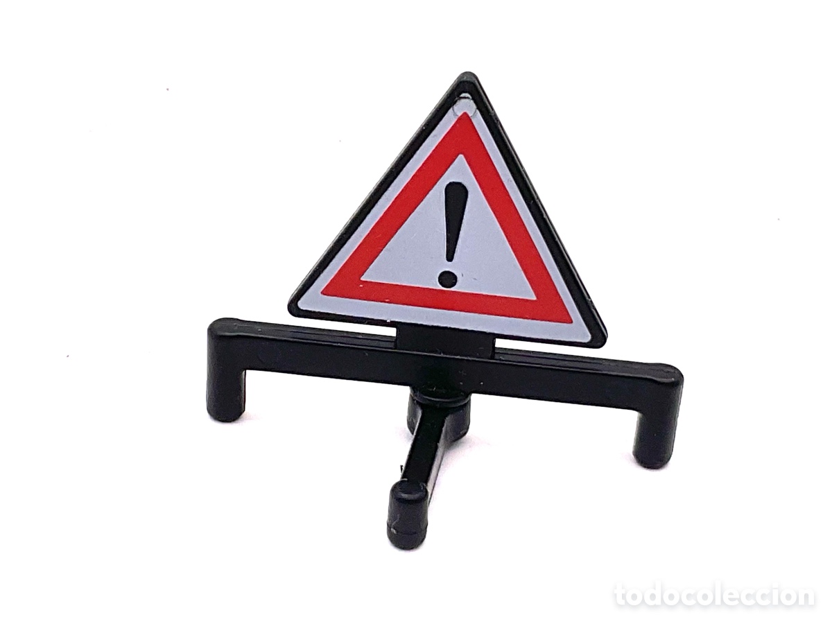 Playmobil: ACCESORIO PLAYMOBIL. SE&Ntilde;AL TRAFICO DE SUELO. - Foto 1