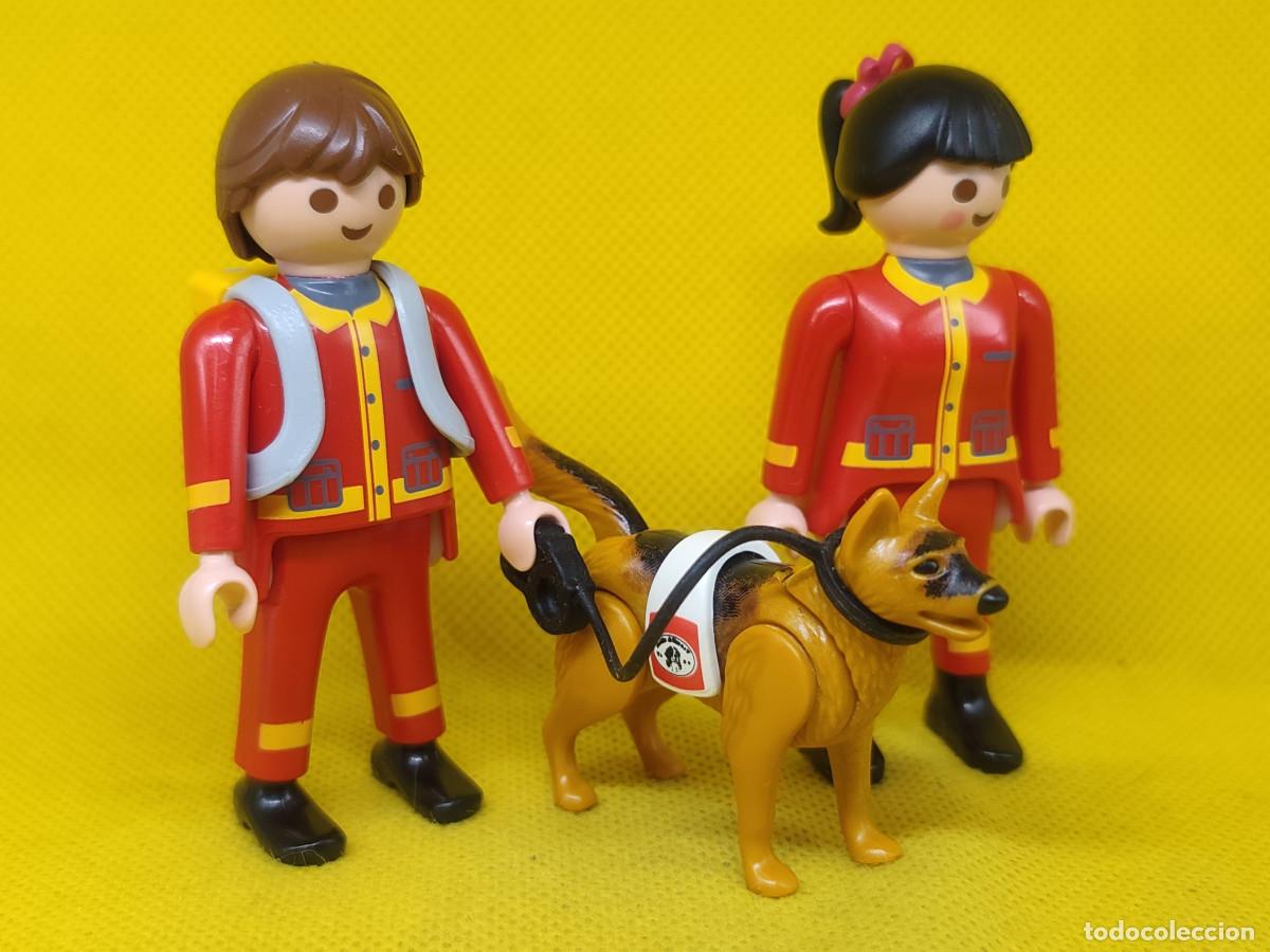 Playmobil: Playmobil Equipo de rescate, m&eacute;dicos de emergencias con perro