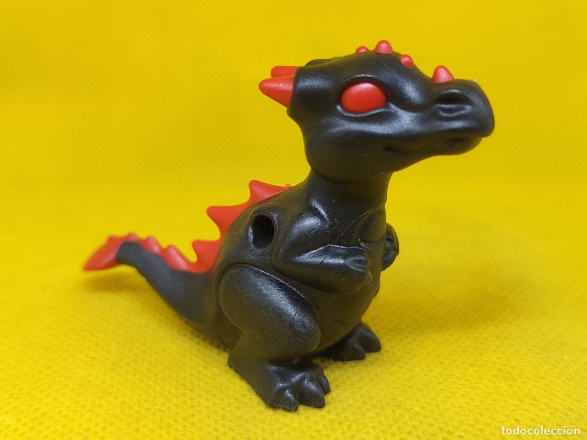 Playmobil: Playmobil Peque&ntilde;o drag&oacute;n negro sin alas