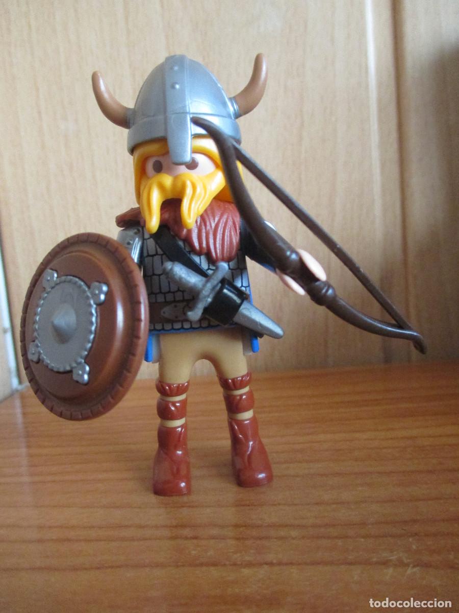 Playmobil: PLAYMOBIL : 1 FIGURA SOLDADO VIKINGO O MEDIEVAL