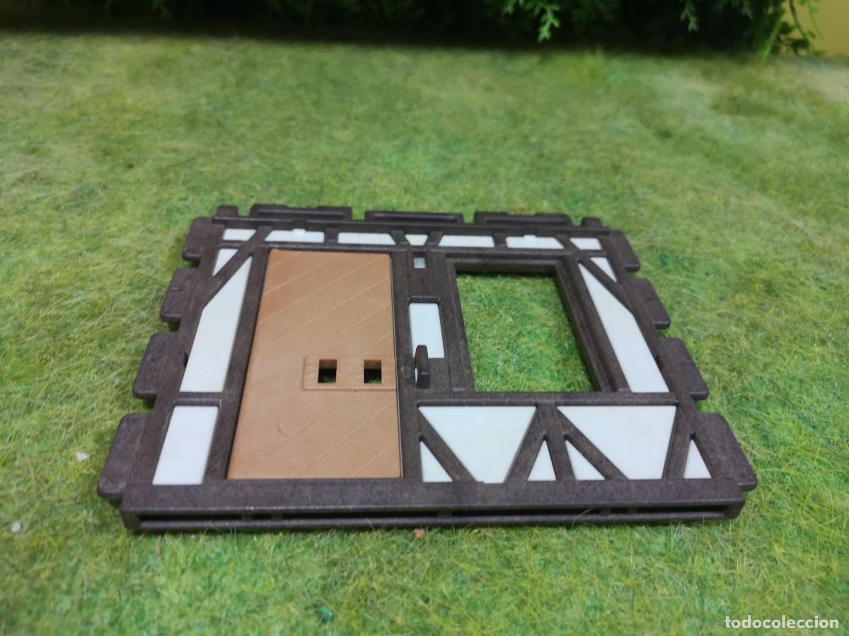 Playmobil: Playmobil secci&oacute;n casa medieval puerta ventanas Mie