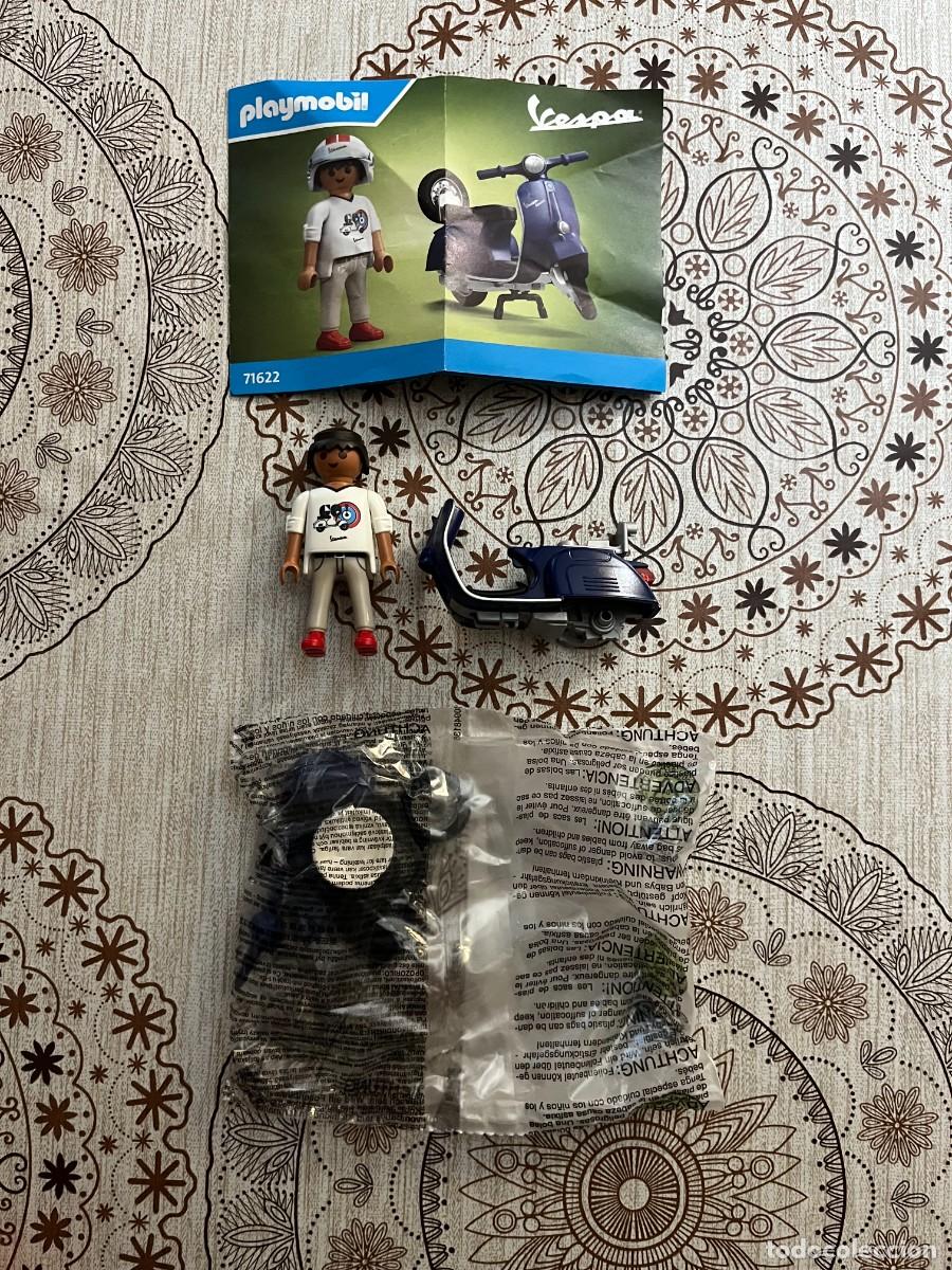 Playmobil: 1969 Vespa 150 Sprint Veloce Azul 71622 Playmobil