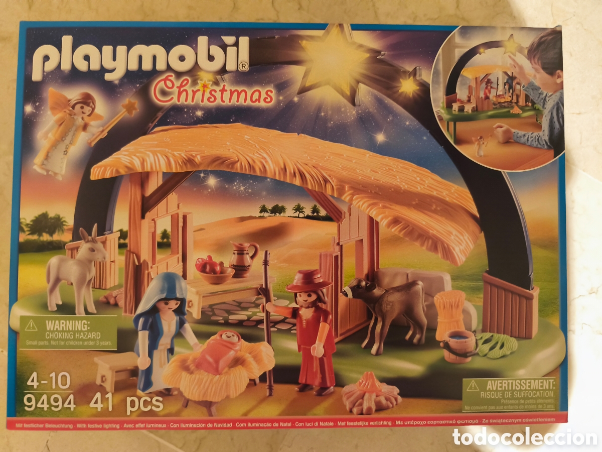 Playmobil: Portal de Bel&eacute;n Playmobil 9494 Navidad