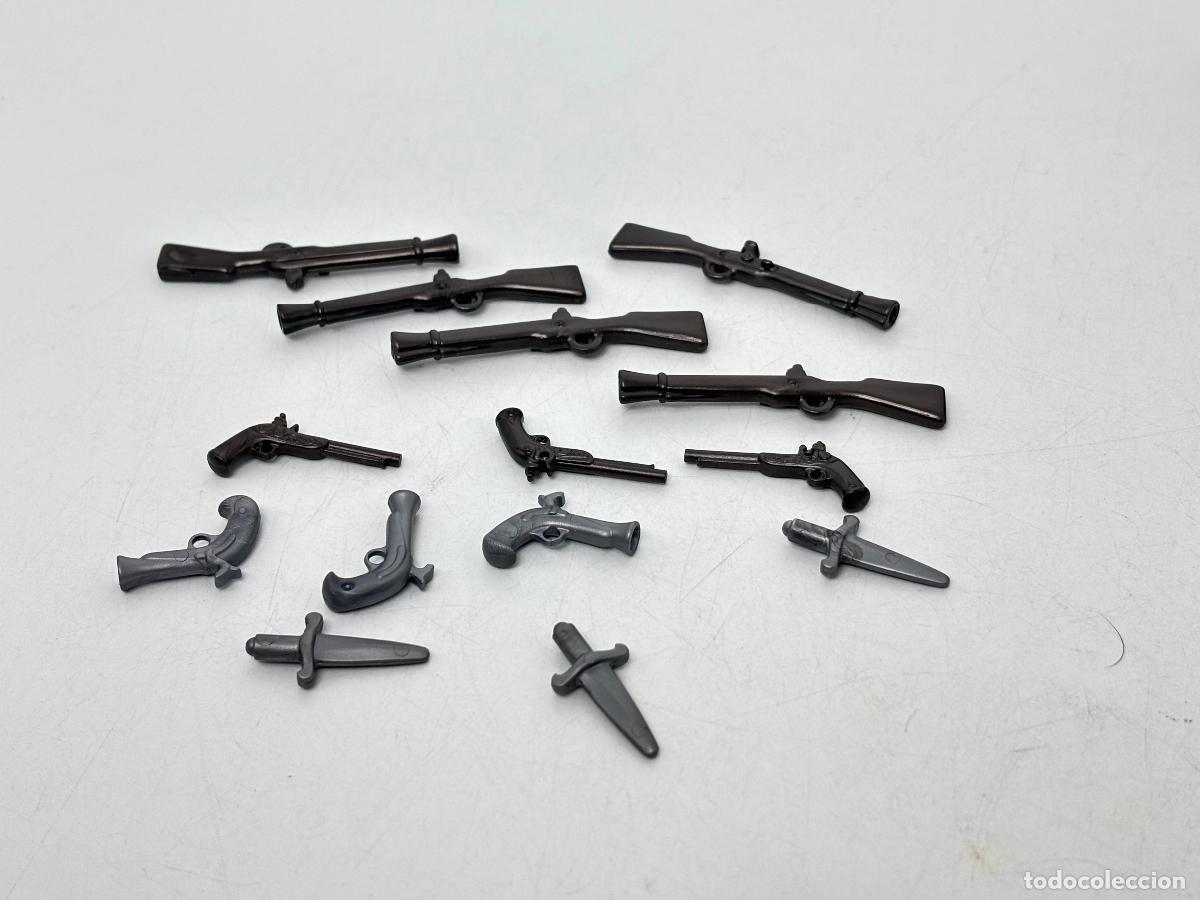 Playmobil: Playmobil lote escopeta daga pistola pirata