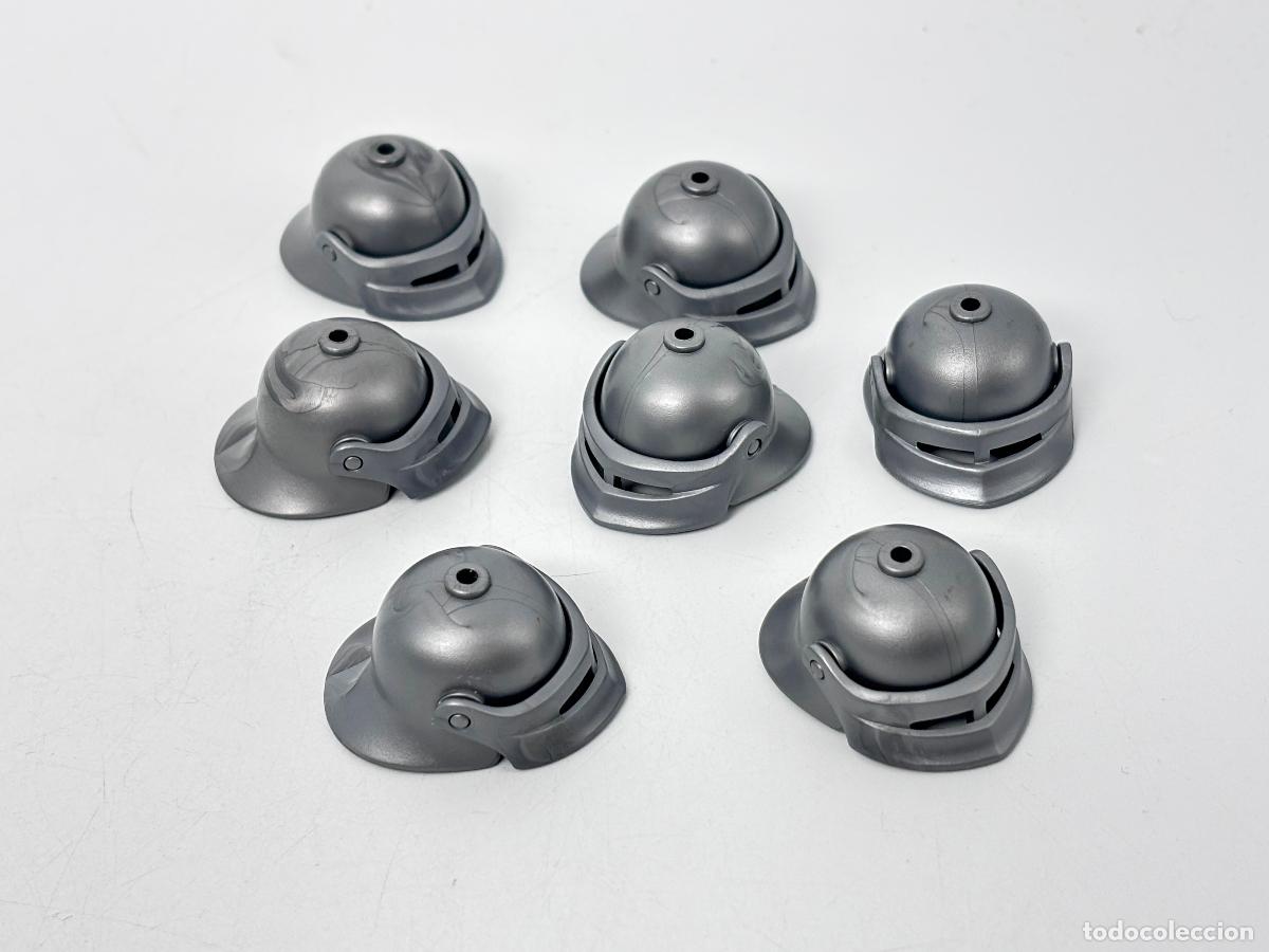 Playmobil: Playmobil lote casco medieval soldado caballero