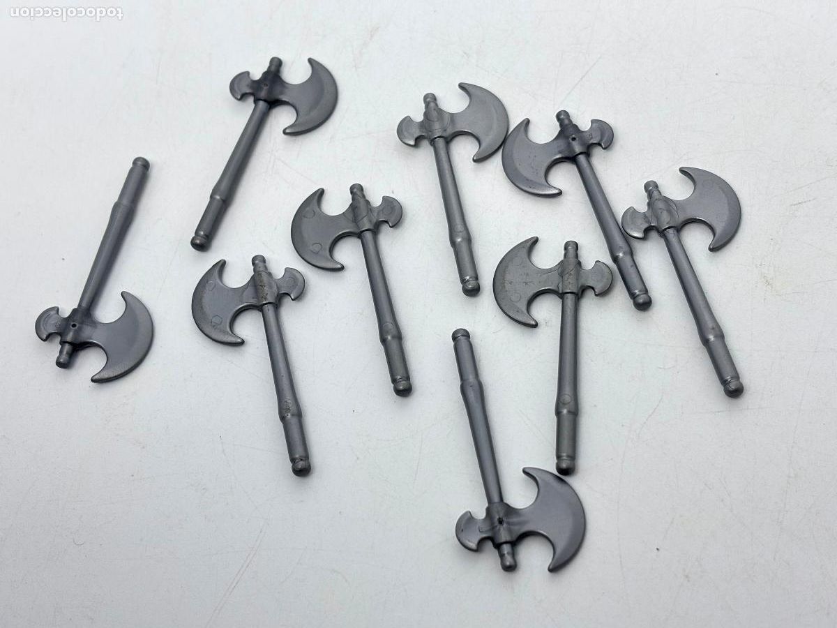 Playmobil: Playmobil lote hacha vikingo medieval arquero