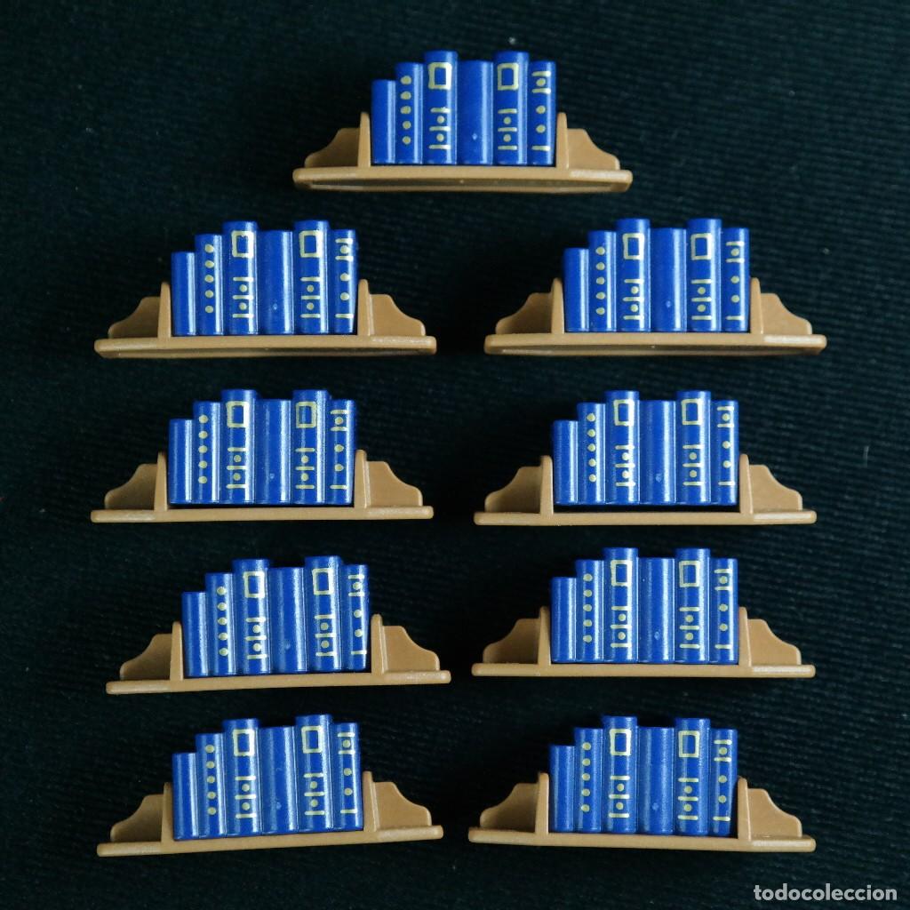Playmobil: Playmobil libros azules con soportes ☼