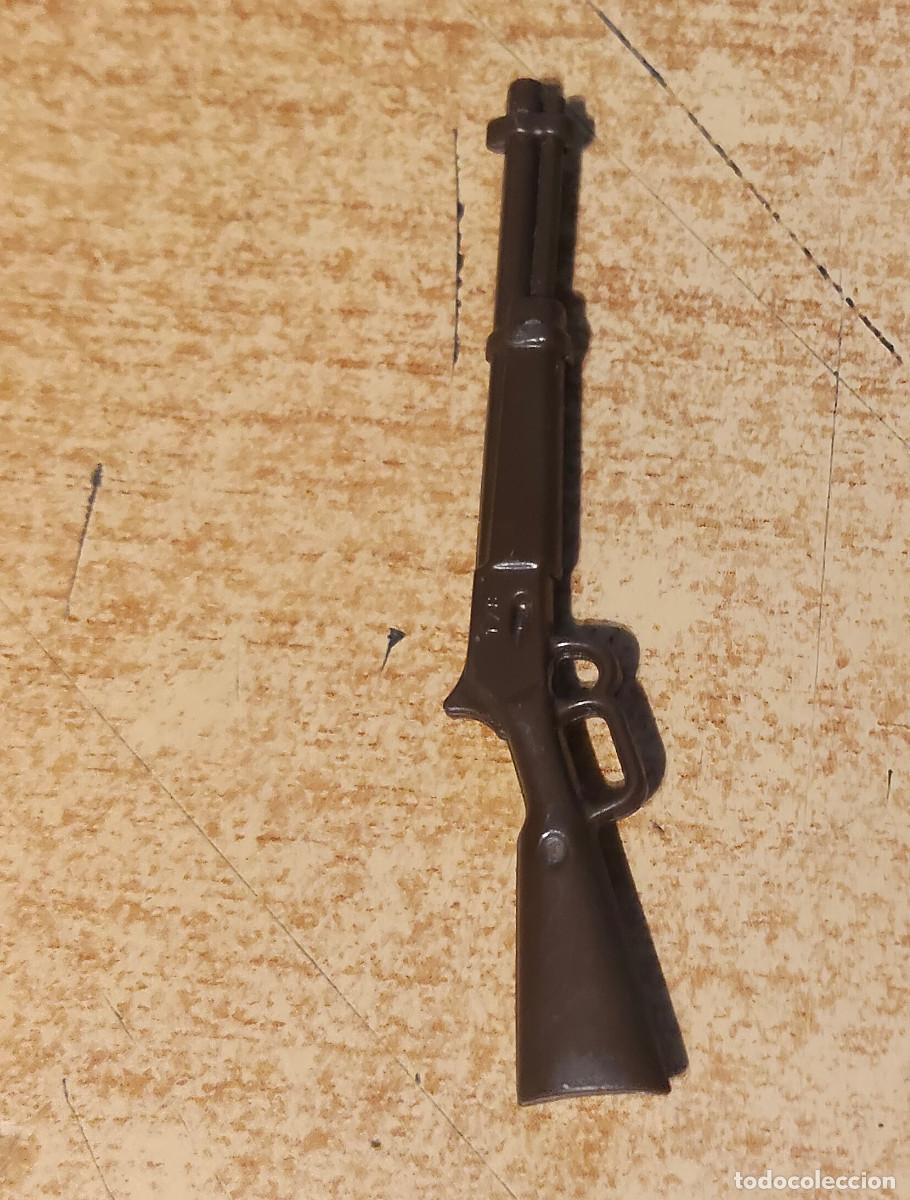 Playmobil: PLAYMOBIL 3023 RIFLE WESTERN MARRON OSCURO 3245 3278 WINCHESTER OESTE ESCOPETA