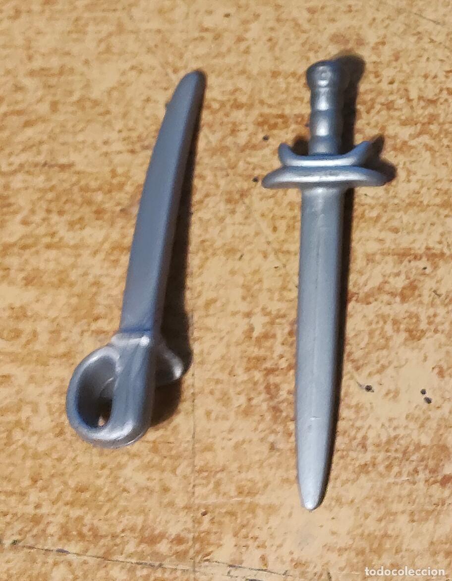 Playmobil: 2 Espada Playmobil Medieval Piratas Oeste Caballeros