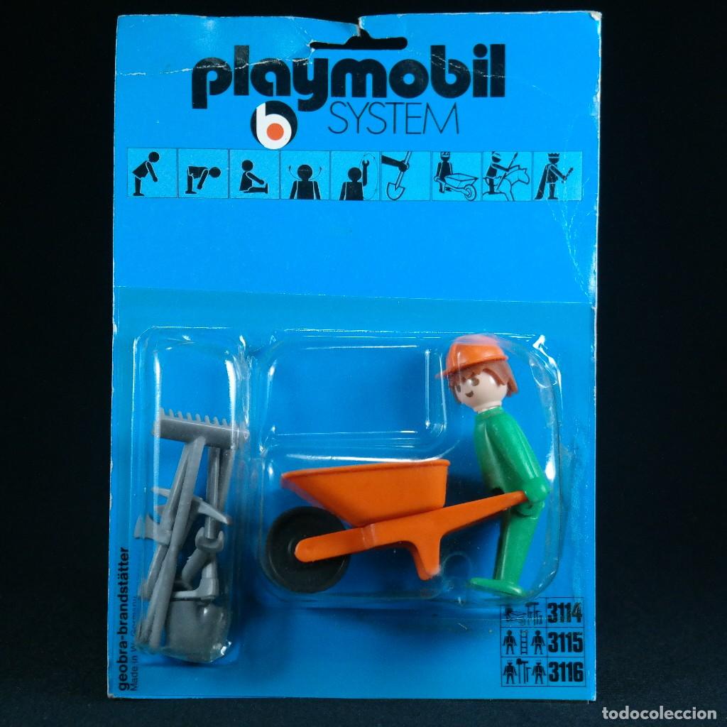 Playmobil: Playmobil 3114 en blister klicky, primera edici&oacute;n a&ntilde;o 1974, first edition ☼