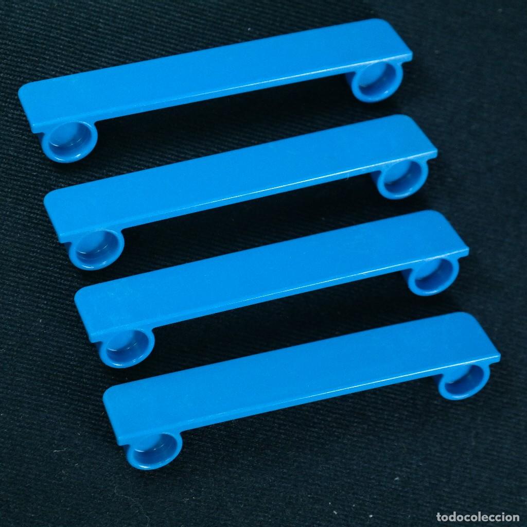 Playmobil: Playmobil 4 carteles azules furgon tv☼