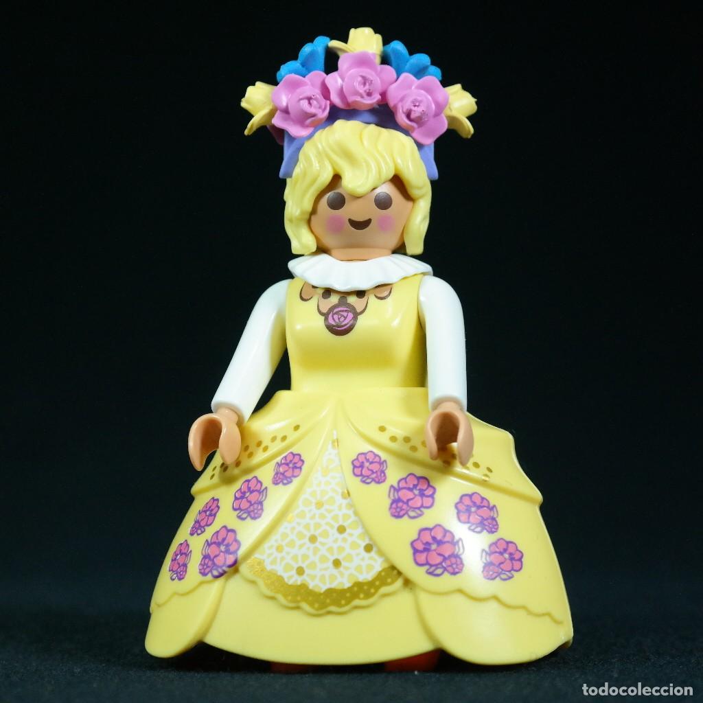 Playmobil: Playmobil mujer con vincha de flores☼