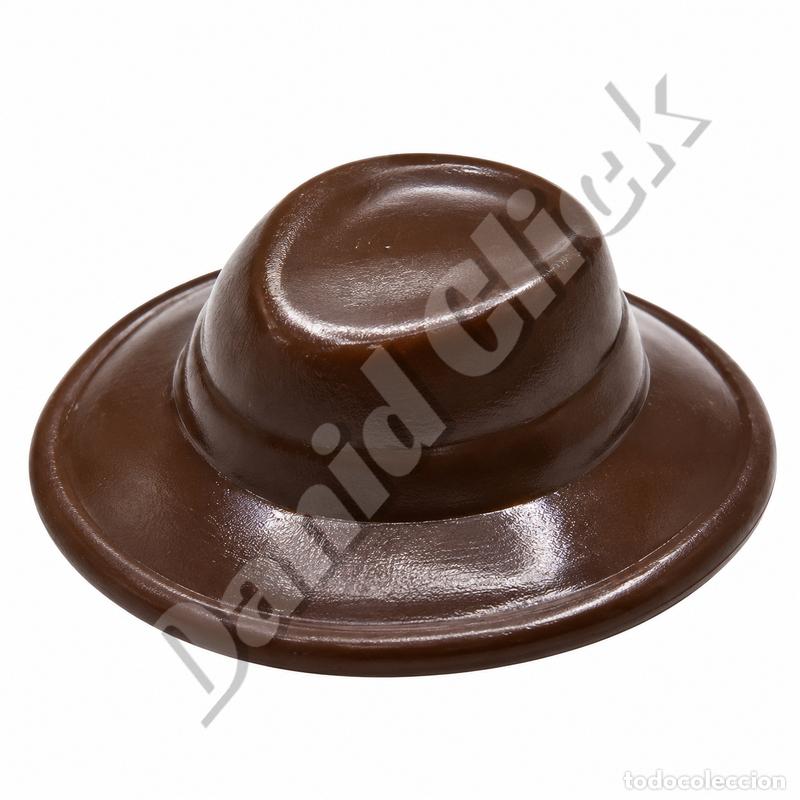 Playmobil: Playmobil Sombrero Fedora Marr&oacute;n Indiana Jones Explorador Aventurero Oeste Victoriano