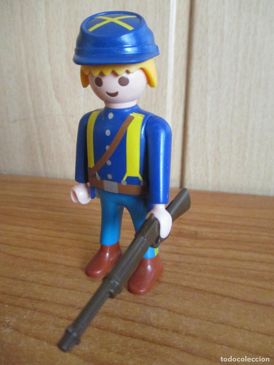 Playmobil: PLAYMOBIL : 1 FIGURA SOLDADO NORDISTA O FEDERAL