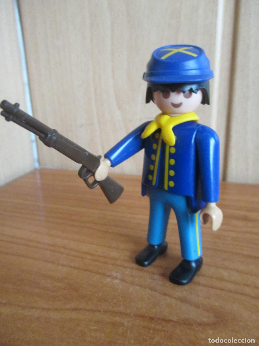 Playmobil: PLAYMOBIL : 1 FIGURA SOLDADO NORDISTA O FEDERAL