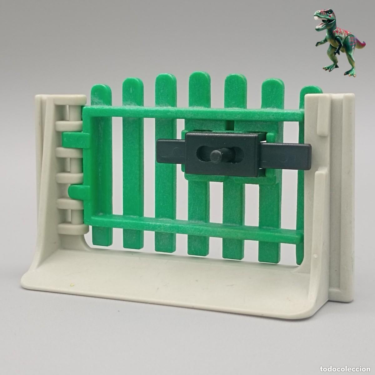 Playmobil: Playmobil puerta valla verde vallado cercado cerca granja rancho 3193 3504 3555 3556 7005