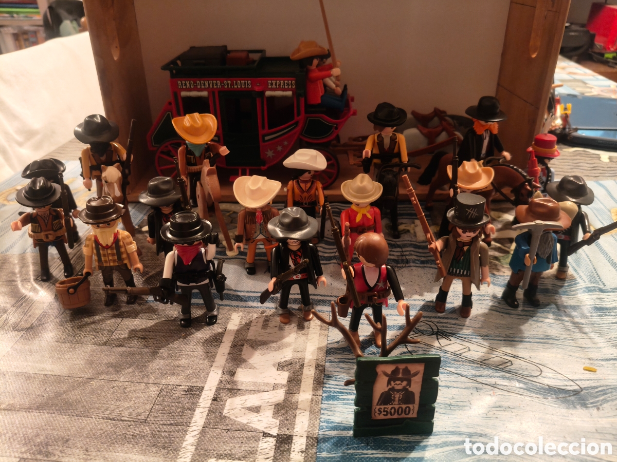 Playmobil: Lote Playmobil oeste - Foto 1