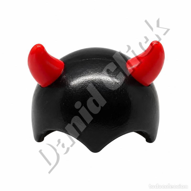 Playmobil: Playmobil Gorro Diablo Negro Cuernos Rojos Halloween Set 4561