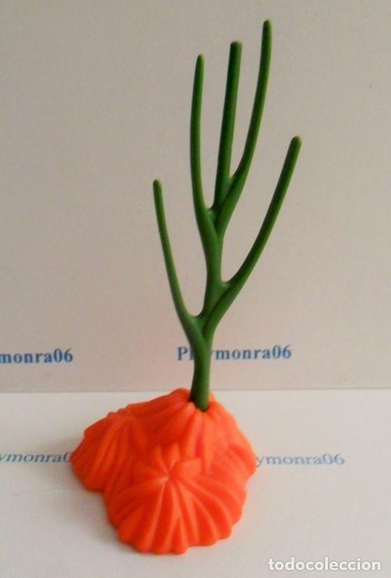 Playmobil: PLAYMOBIL P113-1 VEGETACION JUNCO VERDE SUELO NARANJA