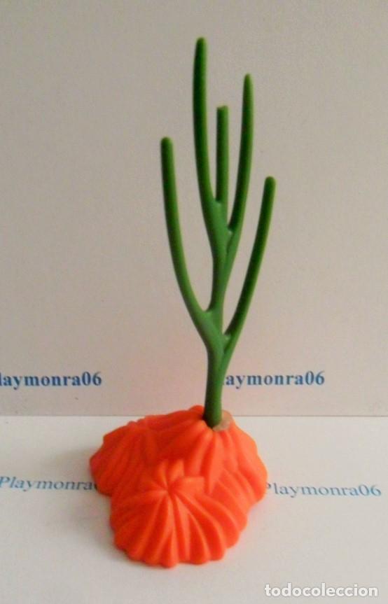 Playmobil: PLAYMOBIL P113-1 VEGETACION JUNCO VERDE SUELO NARANJA
