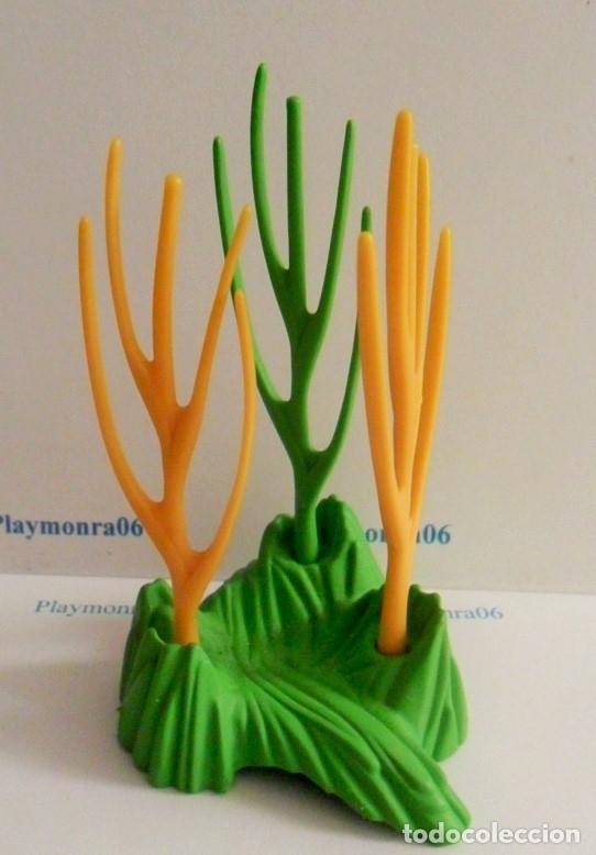 Playmobil: PLAYMOBIL P113-1 VEGETACION JUNCO VERDE AMARILLOS SUELO VERDE