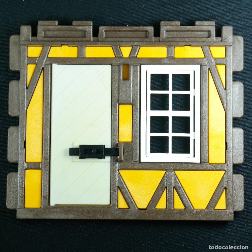 Playmobil: Playmobil pared con puerta y ventana lun ☼