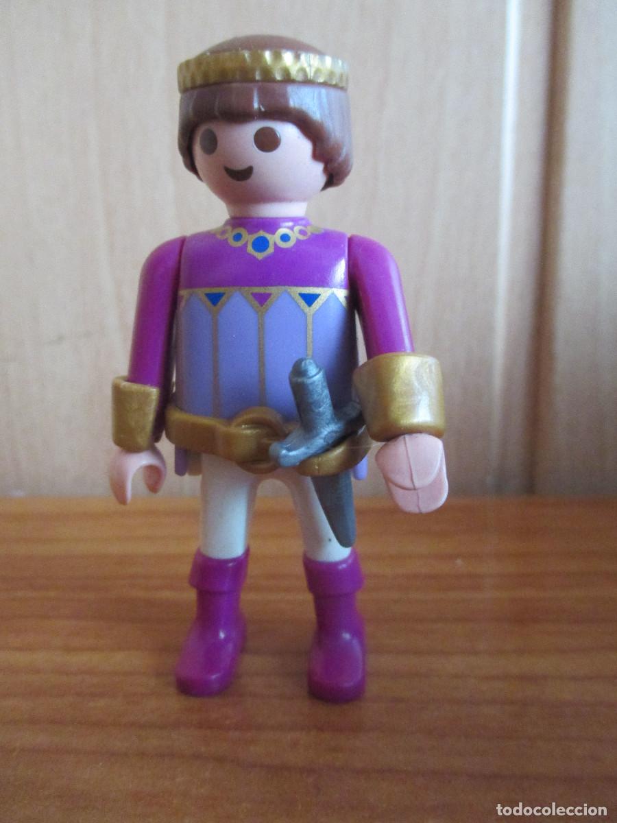 Playmobil: PLAYMOBIL : 1 FIGURA REY O SOLDADO MEDIEVAL