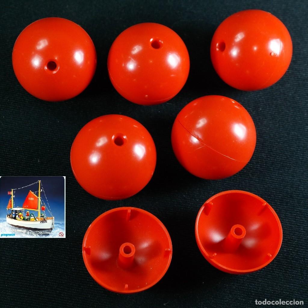 Playmobil: Playmobil 6 boyas barco pesquero ref.3551 mar ☼