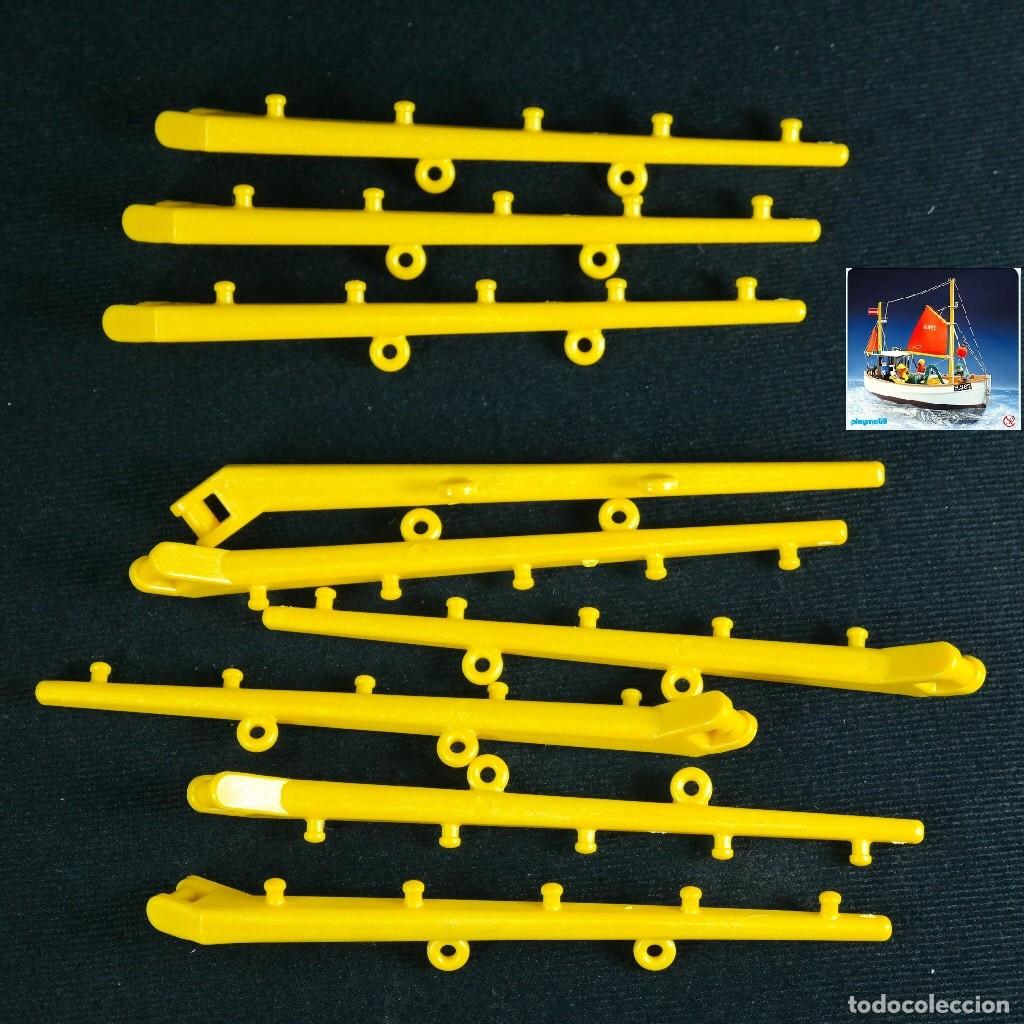 Playmobil: Playmobil palo superior horizontal del mastil mayor del barco pesquero ref.3551 mar ☼