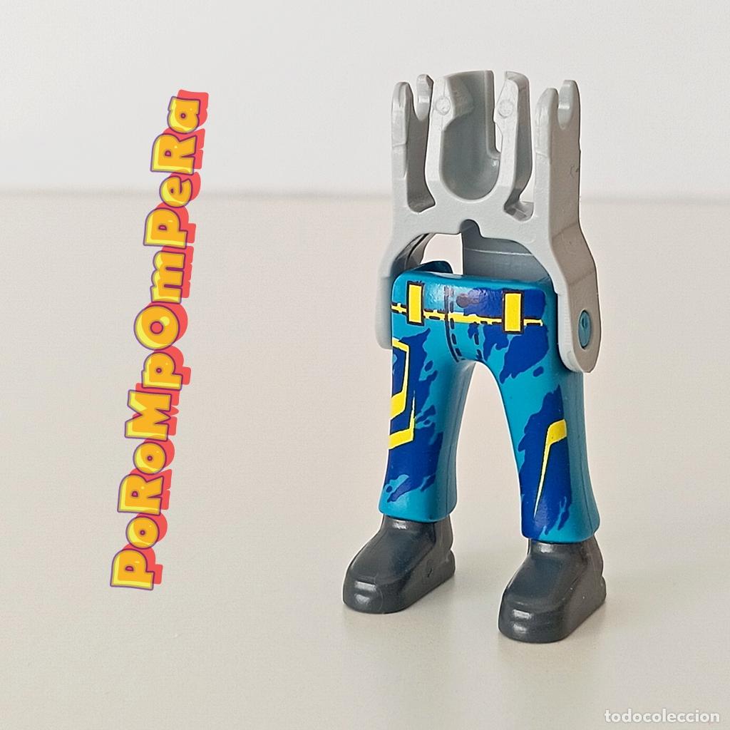 Playmobil: PLAYMOBIL pierna pantal&oacute;n bota alta + esqueleto CUSTOM/COMPLETAR U4