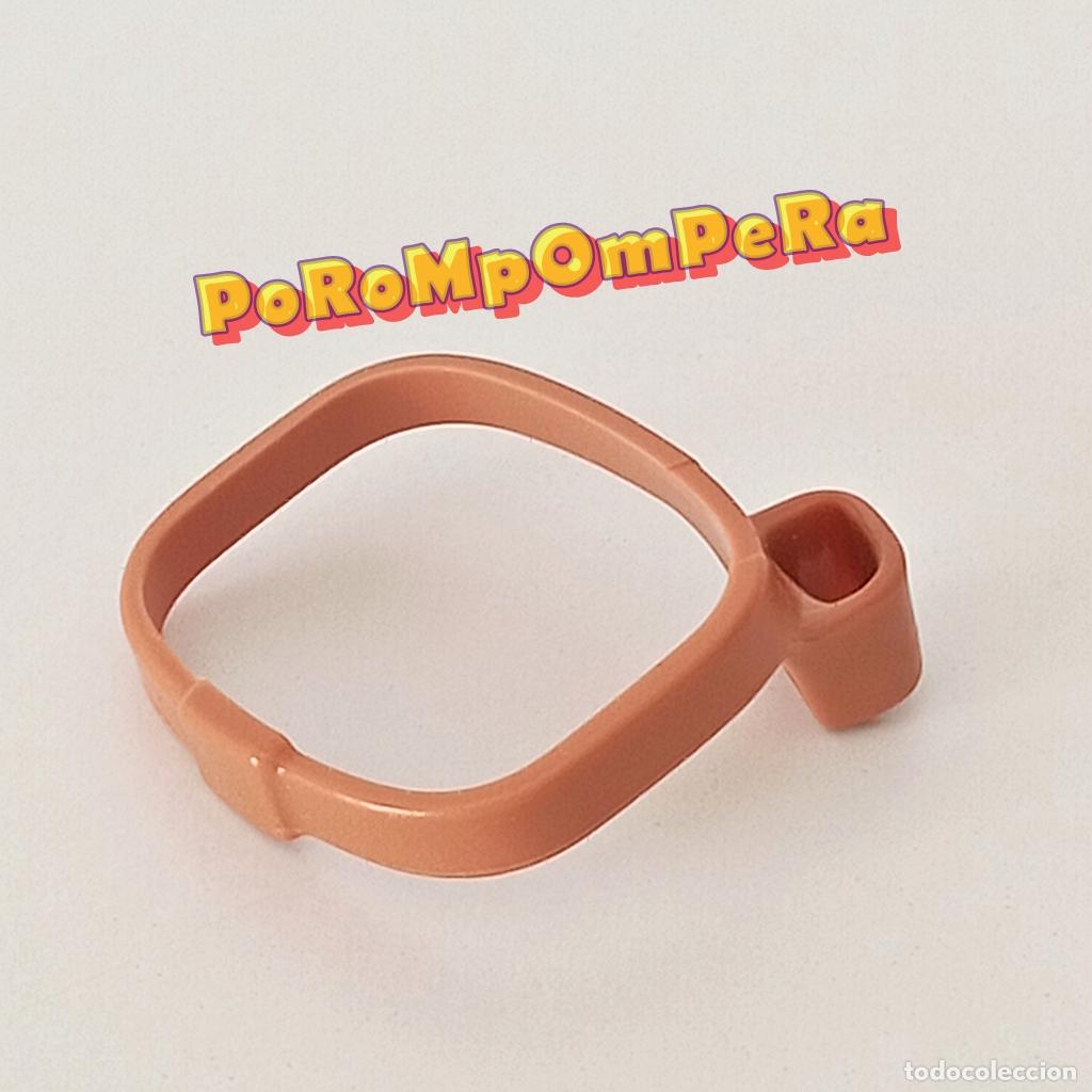 Playmobil: PLAYMOBIL cintur&oacute;n marr&oacute;n claro cartuchera trasera cintur&oacute;n soldado oeste CUSTOM/COMPLETAR U4