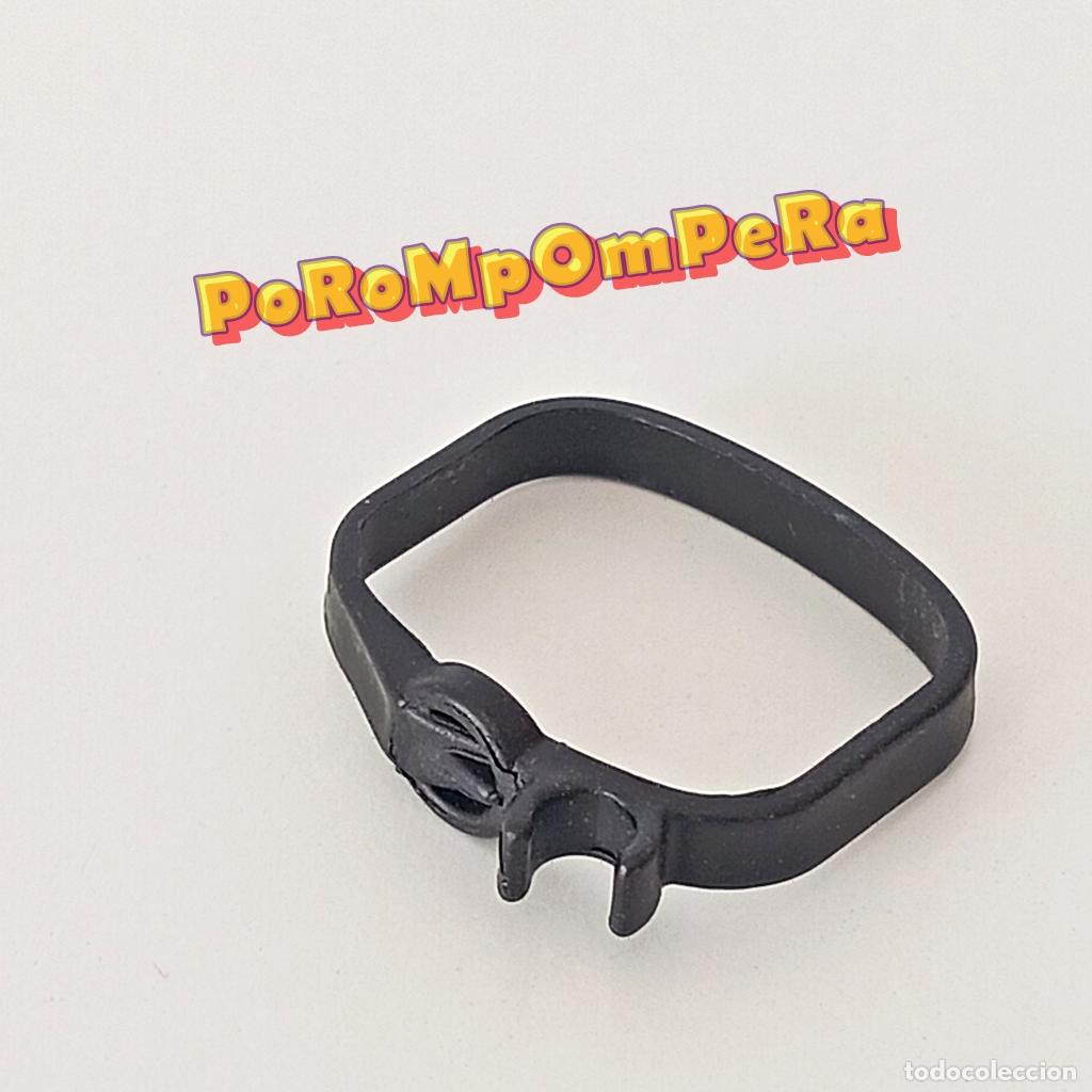 Playmobil: PLAYMOBIL cintur&oacute;n negro enganche vertical CUSTOM/COMPLETAR campesina medieval sereno pirata U4