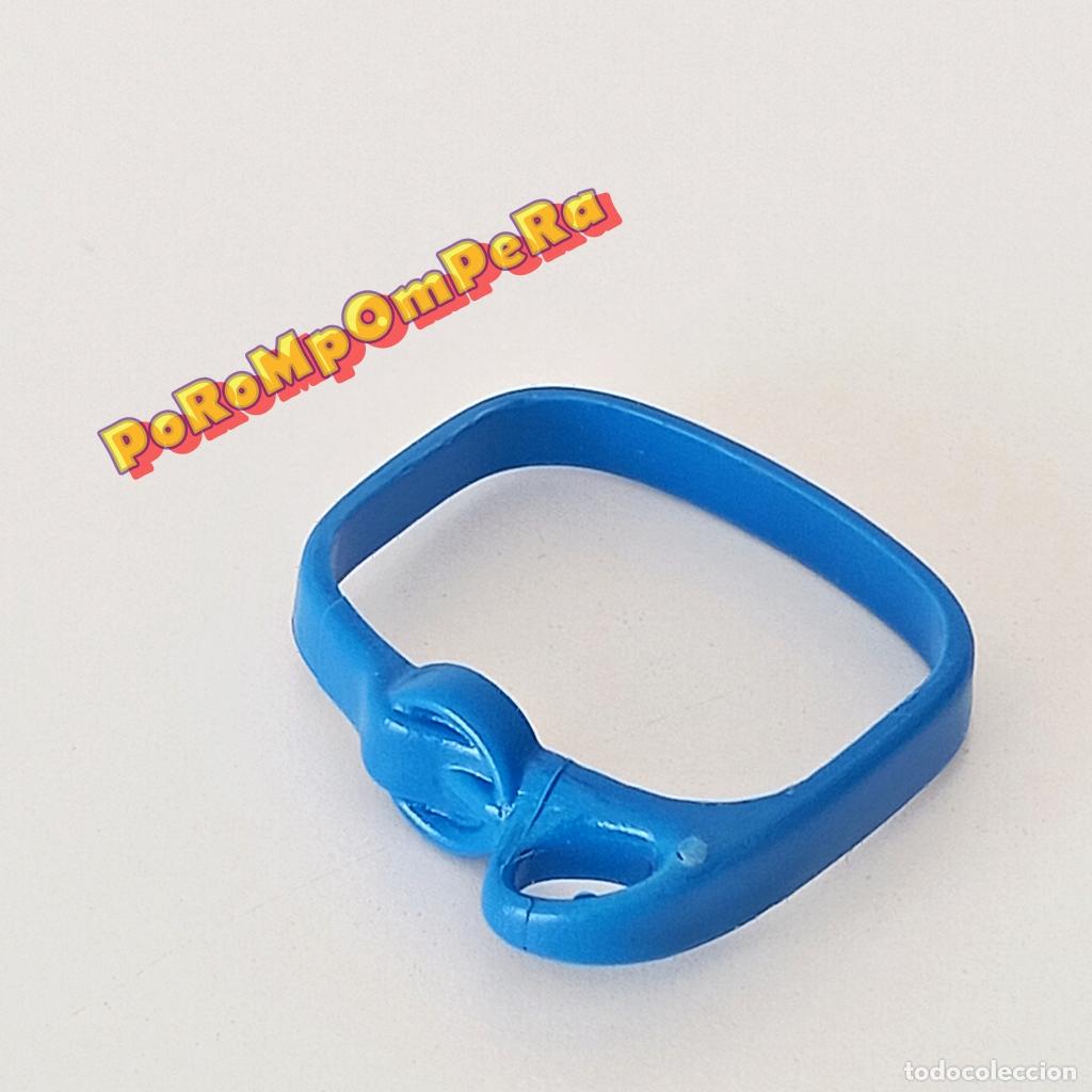 Playmobil: PLAYMOBIL cintur&oacute;n portaespada azulado caballero medieval porta espada sable guerrero U4