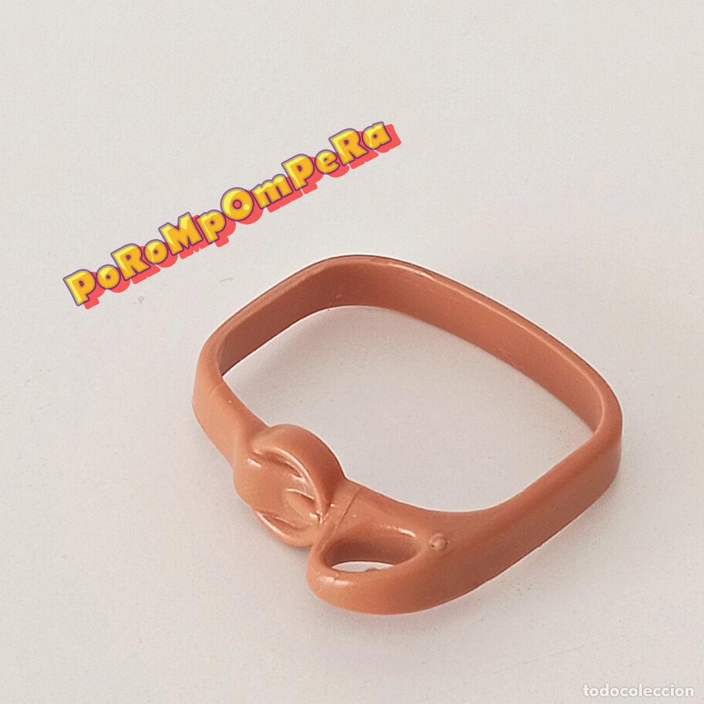 Playmobil: PLAYMOBIL cintur&oacute;n portaespada marr&oacute;n claro caballero medieval porta espada sable guerrero U4