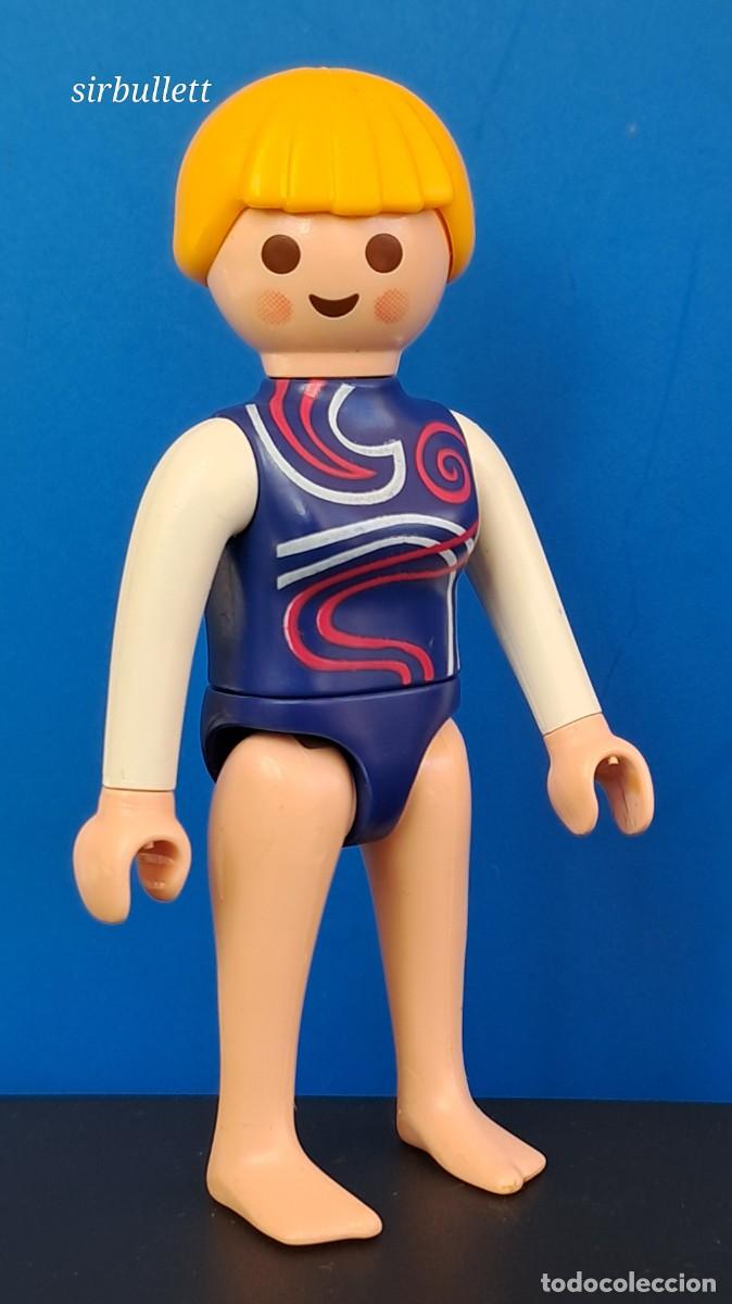 Playmobil: Figura Gimnasta Barra equilibrio Serie Sports & Action 2012. Playmobil 5190 Olimpiadas