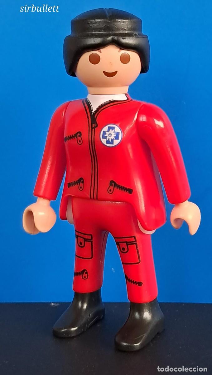 Playmobil: Figura Rescatadora Enfermera. Playmobil Emergencias