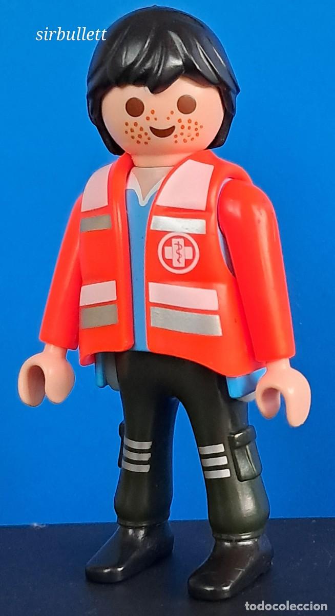 Playmobil: Figura M&eacute;dico Conductor Enfermero. Playmobil Emergencias