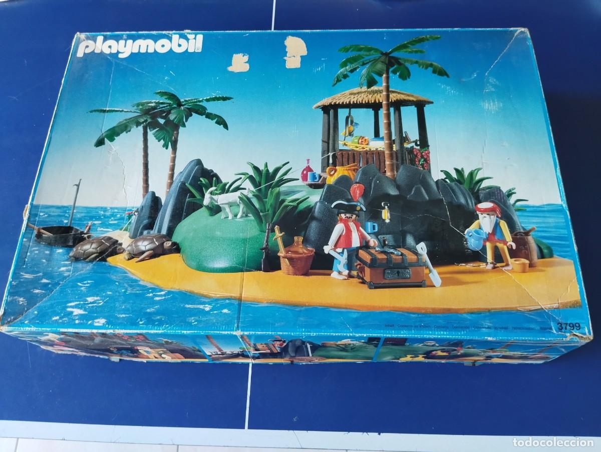 Playmobil: PLAYMOBIL 3799 ISLA PIRATA ANTIGUA , REFERENCIA COMPLETA
