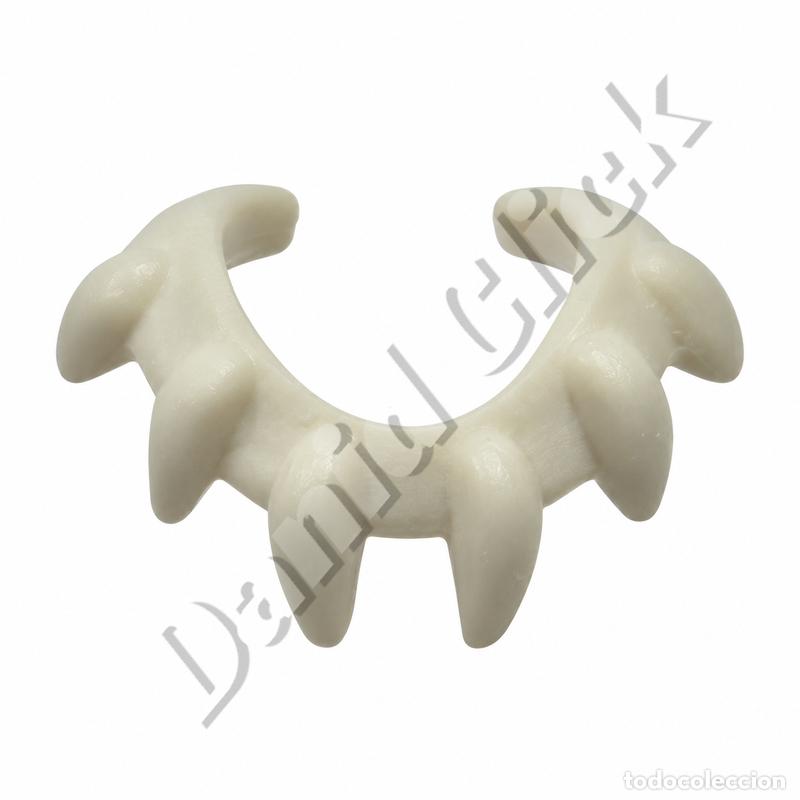 Playmobil: Playmobil Collar Dientes Marfil Indio Tribal Ind&iacute;gena Oeste