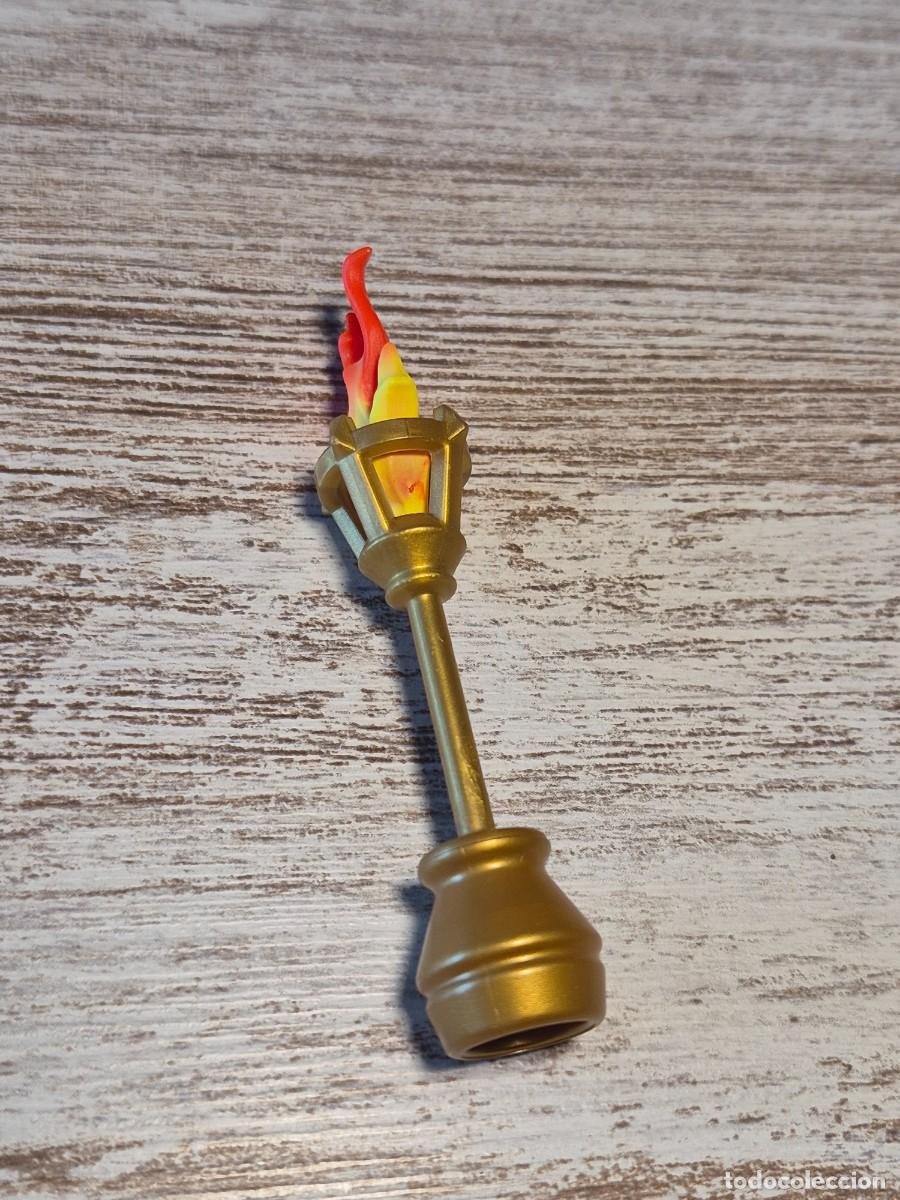 Playmobil: Fuego bala misil antorcha llama hoguera medieval oeste egipto accesorio complemento Playmobil
