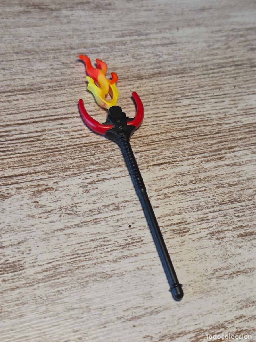 Playmobil: Fuego bala misil antorcha llama hoguera medieval oeste egipto accesorio complemento Playmobil