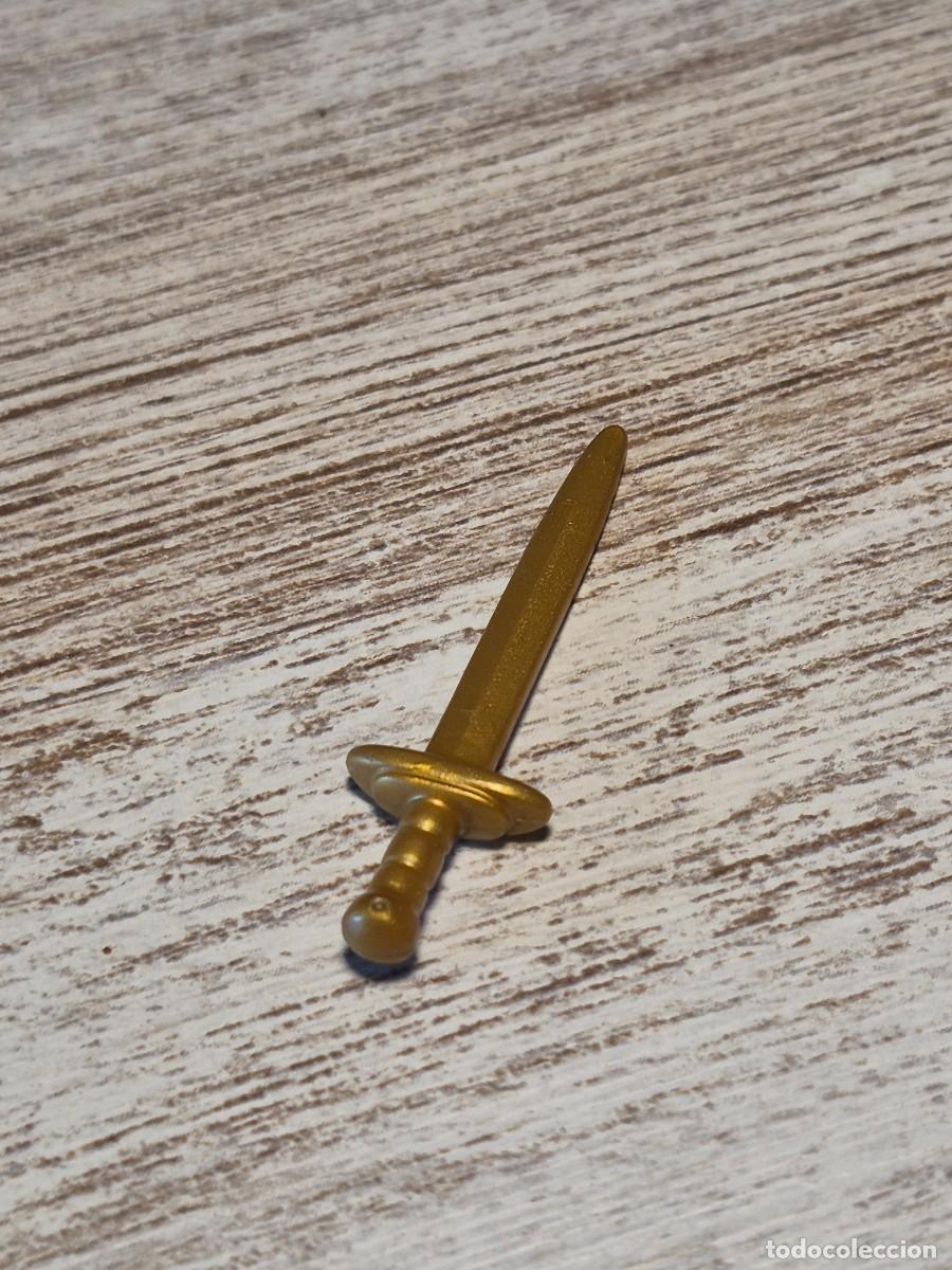 Playmobil: Espada Hacha Arma Pu&ntilde;al Cuchillo Daga Sable Katana Accesorio Playmobil