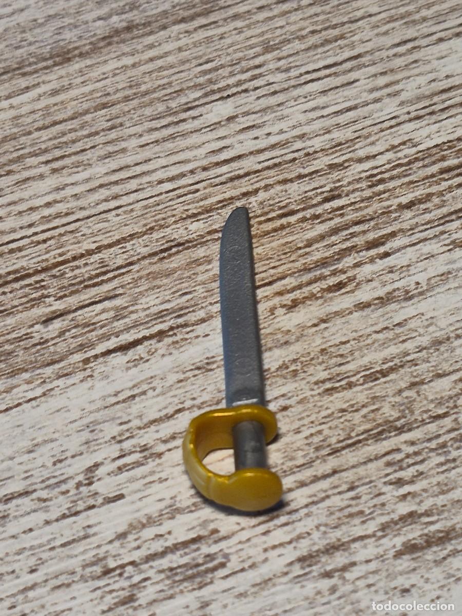 Playmobil: Espada Hacha Arma Pu&ntilde;al Cuchillo Daga Sable Katana Accesorio Playmobil
