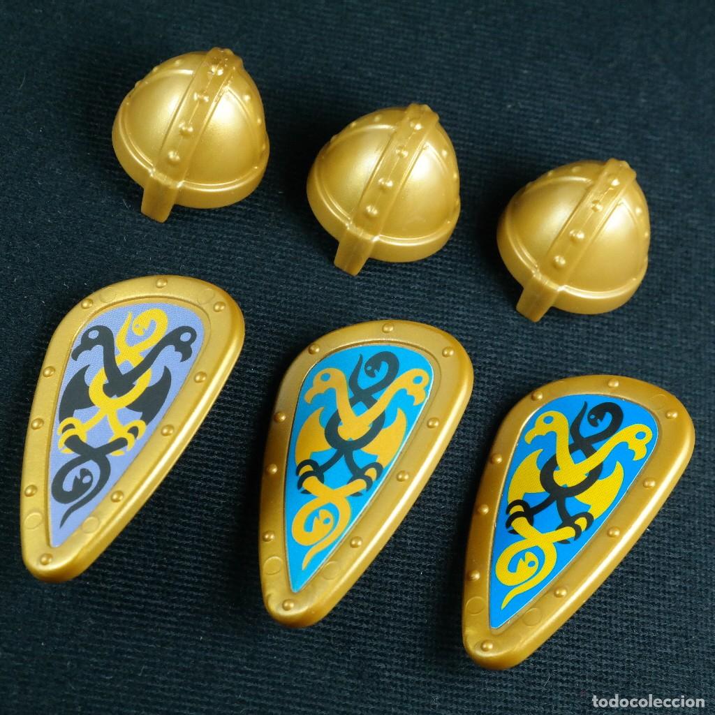 Playmobil: Playmobil cascos con yelmos vikingos ☼